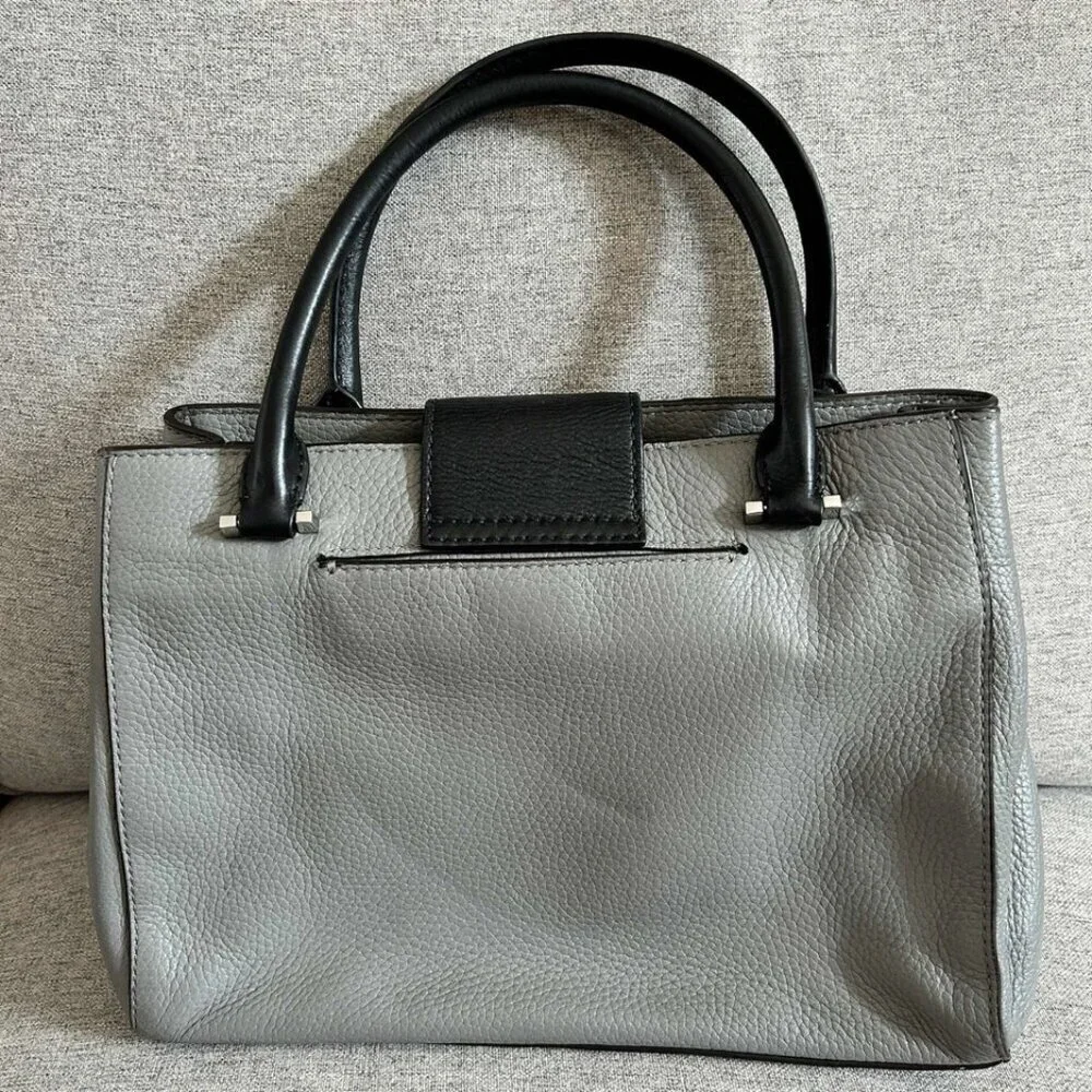 Michael Kors Marlene Pebbled Leather Work Tote Bag